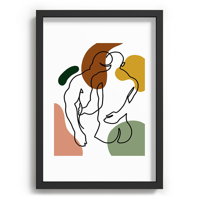NOODDOOD Linework 1 Framed Art Print Gallery Image 34