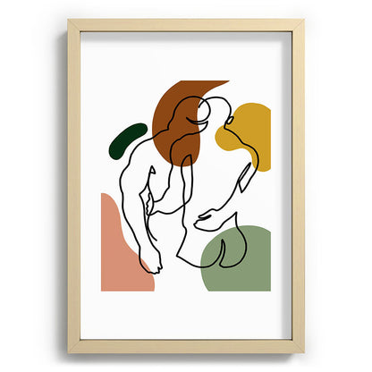 NOODDOOD Linework 1 Framed Art Print Gallery Image 42
