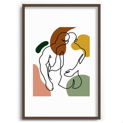 NOODDOOD Linework 1 Framed Art Print Gallery Image 40