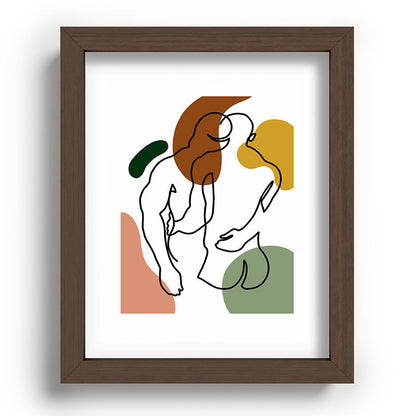 NOODDOOD Linework 1 Framed Art Print Gallery Image 37