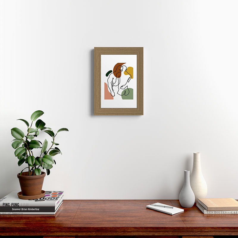NOODDOOD Linework 1 Framed Art Print Gallery Image 22