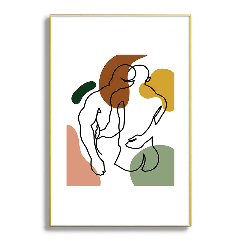 NOODDOOD Linework 1 Framed Art Print Gallery Image 56