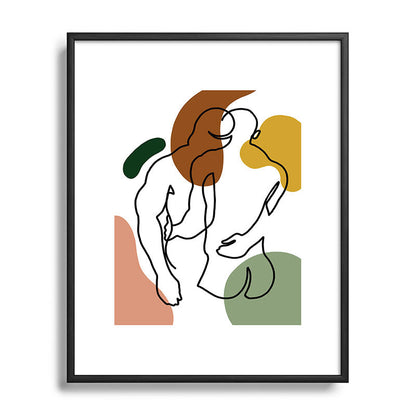 NOODDOOD Linework 1 Framed Art Print Gallery Image 49