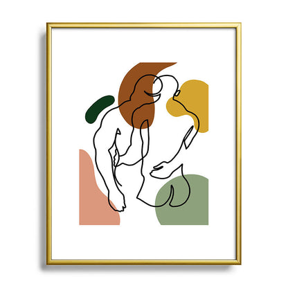 NOODDOOD Linework 1 Framed Art Print Gallery Image 53