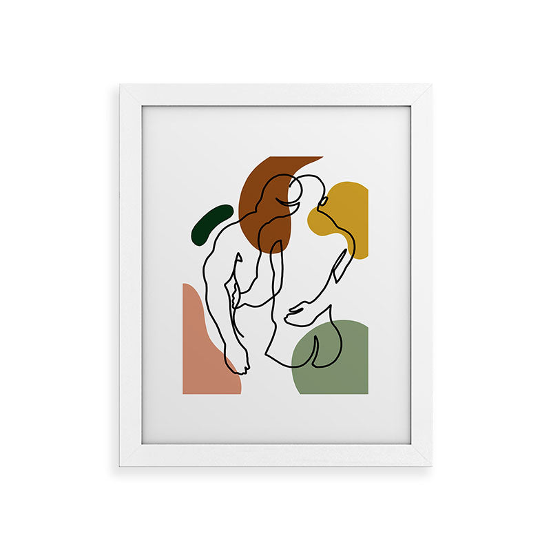 NOODDOOD Linework 1 Framed Art Print Gallery Image 30