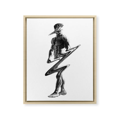 Wavy 2 - NOODDOODs Framed Canvas Print Gallery Image 7