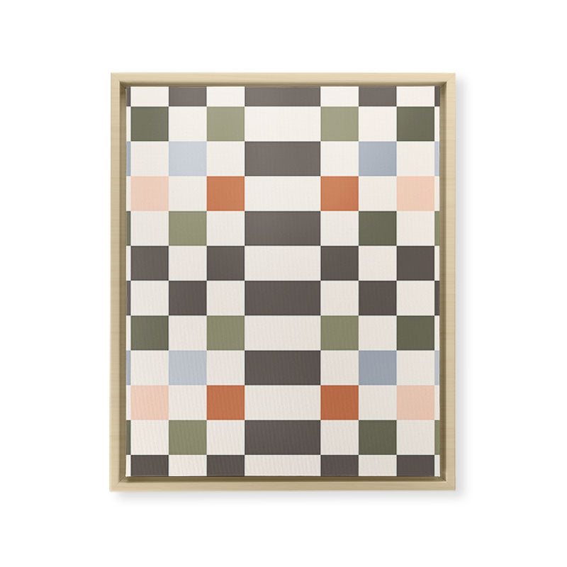 Fall Checkerboard Framed Canvas Print Gallery Image 25