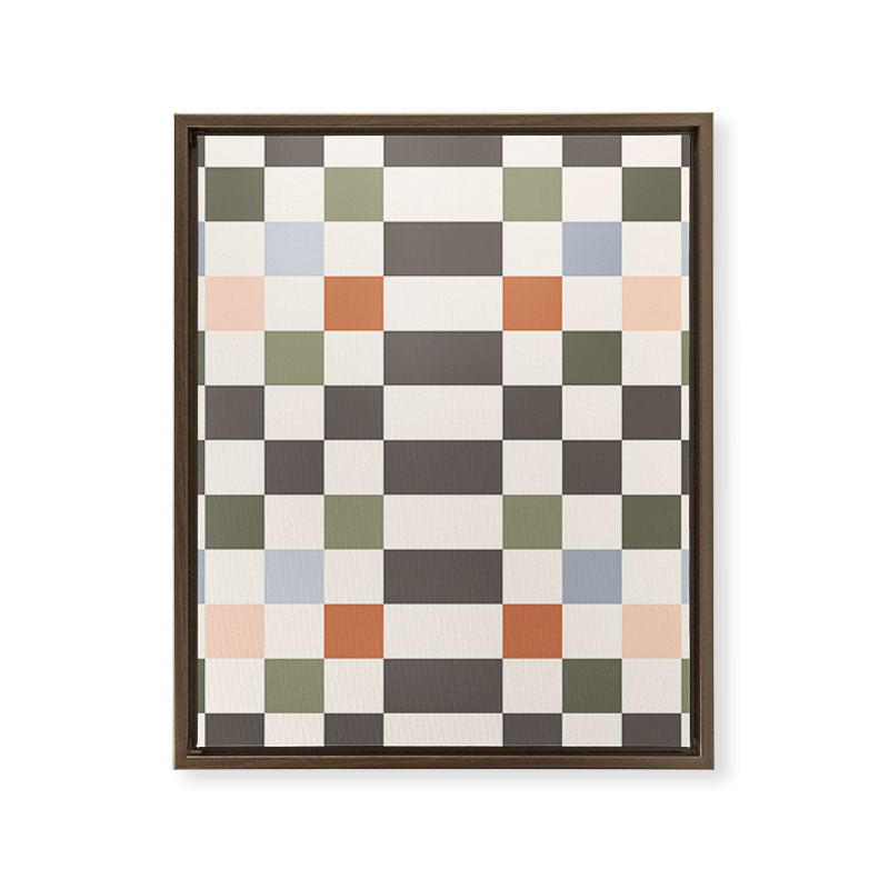 Fall Checkerboard Framed Canvas Print Gallery Image 16