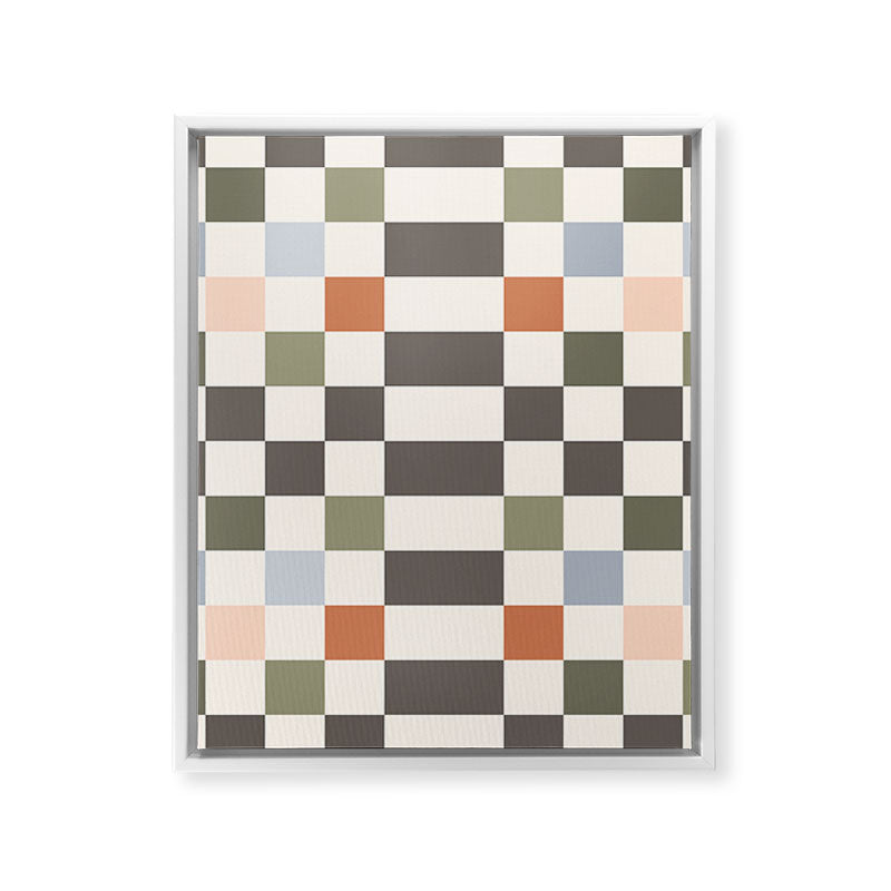 Fall Checkerboard Framed Canvas Print Gallery Image 34