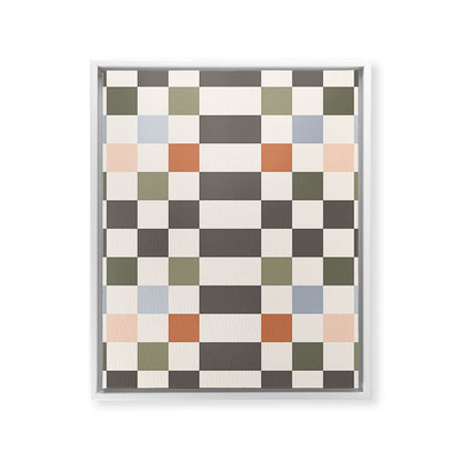 Fall Checkerboard Framed Canvas Print Gallery Image 30