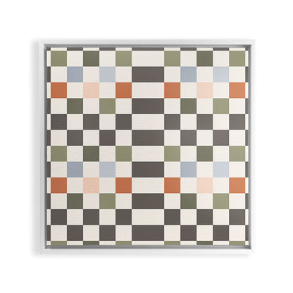 Fall Checkerboard Framed Canvas Print Gallery Image 29