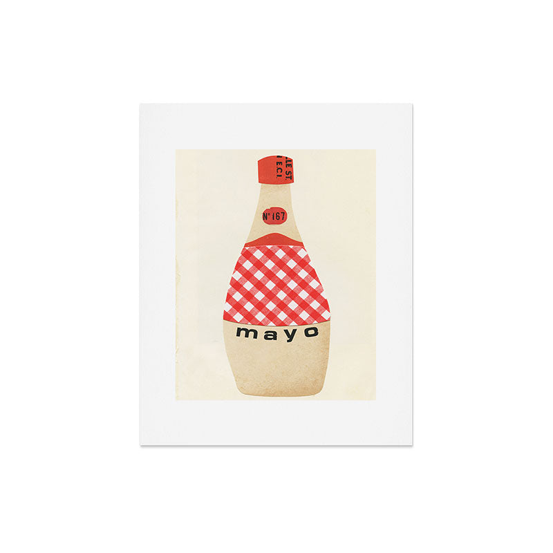 Mayonnaise Art Print Gallery Image 5