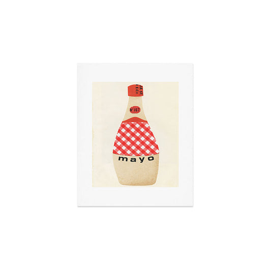 Mayonnaise Art Print Gallery Image 1