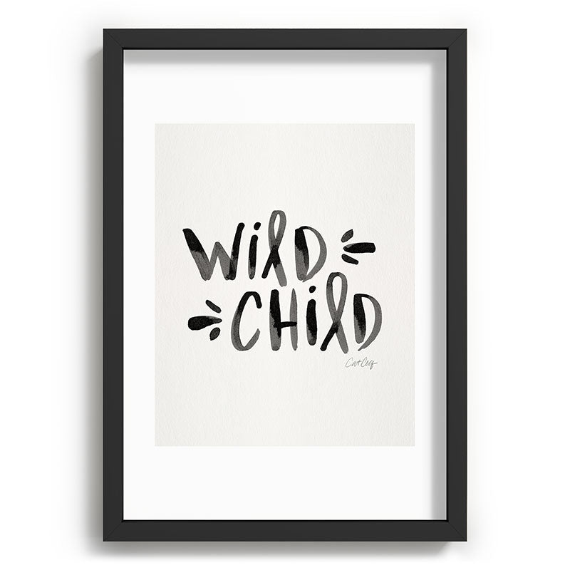 Wild Child - Black Framed Art Print Gallery Image 81