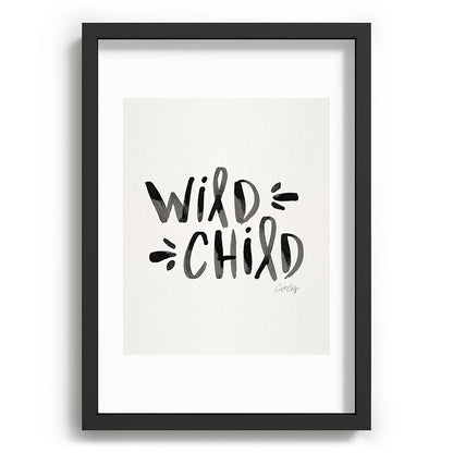 Wild Child - Black Framed Art Print Gallery Image 81