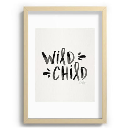 Wild Child - Black Framed Art Print Gallery Image 97