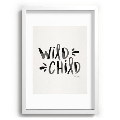 Wild Child - Black Framed Art Print Gallery Image 105
