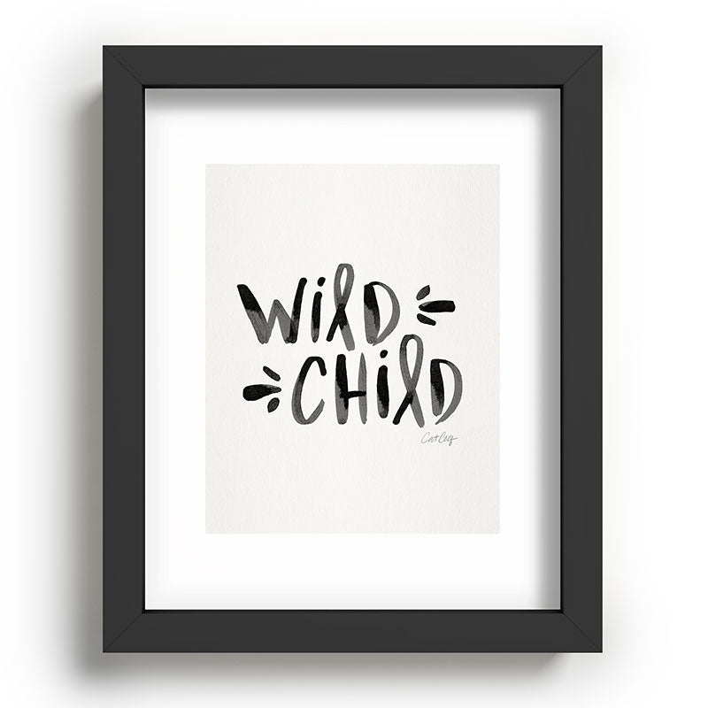 Wild Child - Black Framed Art Print Gallery Image 80