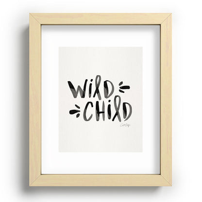 Wild Child - Black Framed Art Print Gallery Image 96