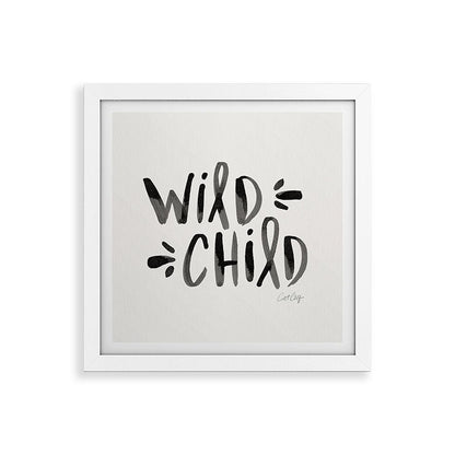 Wild Child - Black Framed Art Print Gallery Image 82