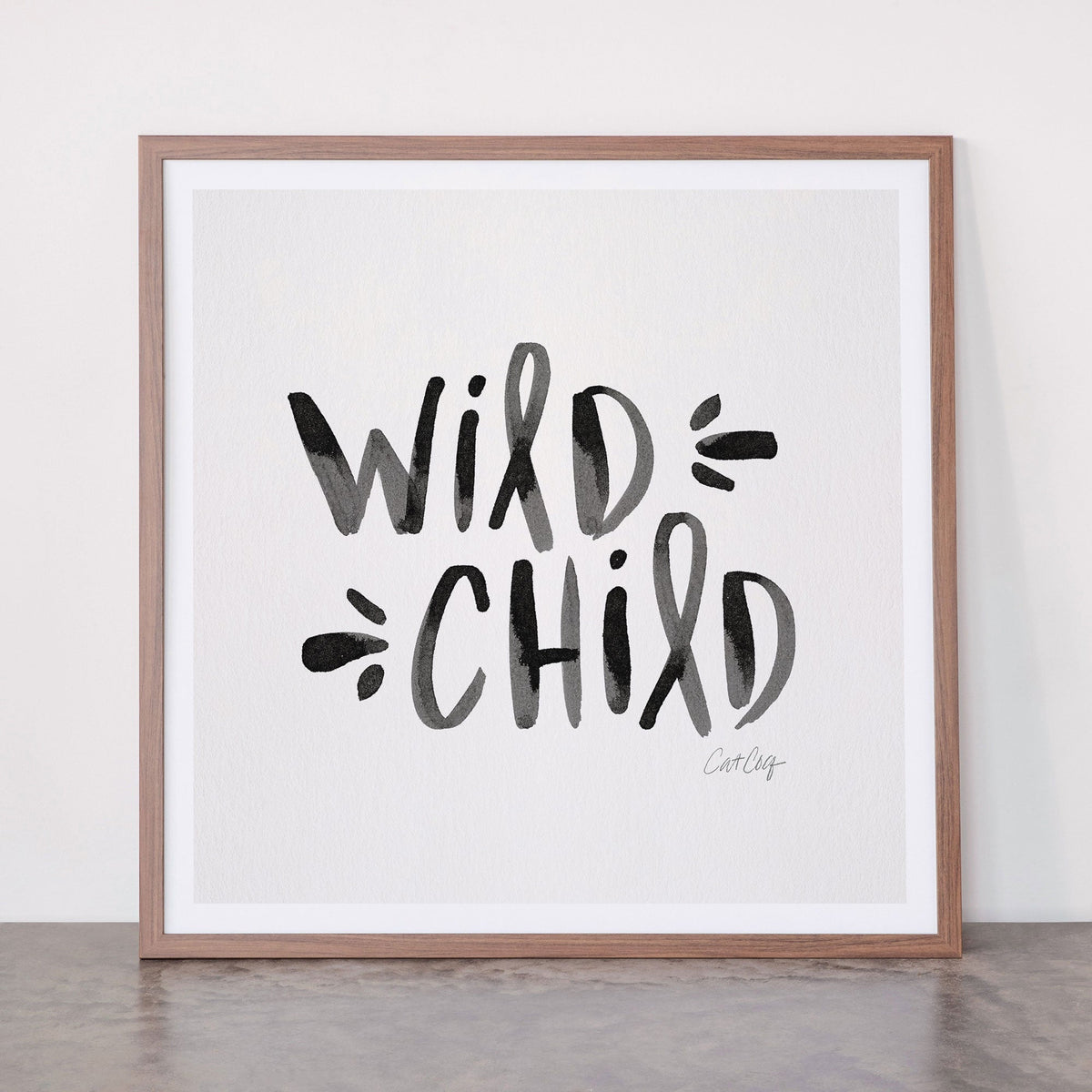 Wild Child - Black Framed Art Print Gallery Image 66
