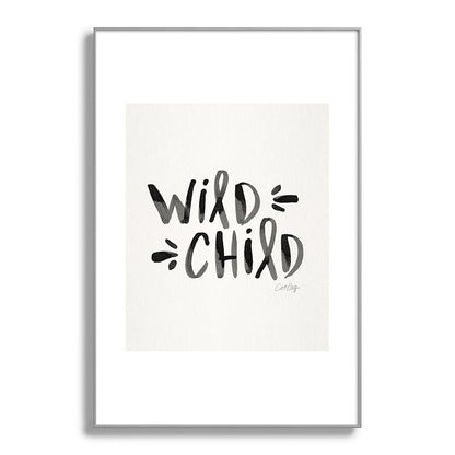 Wild Child - Black Framed Art Print Gallery Image 138