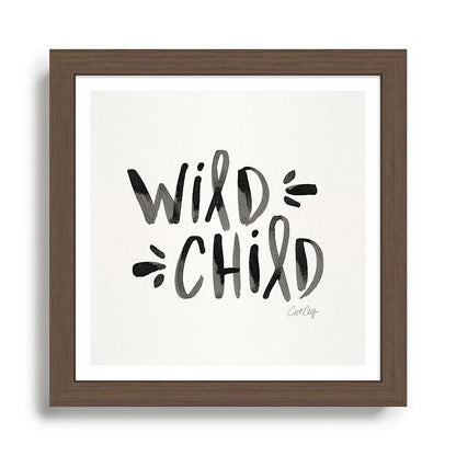Wild Child - Black Framed Art Print Gallery Image 13