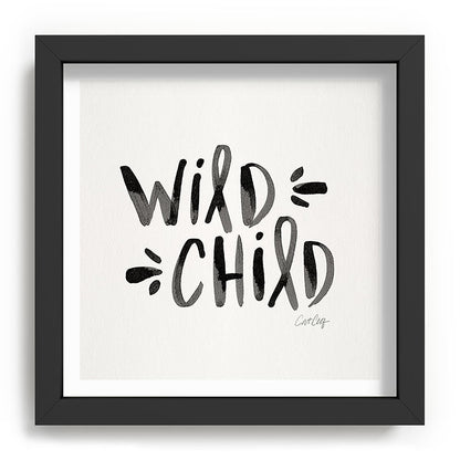 Wild Child - Black Framed Art Print Gallery Image 90