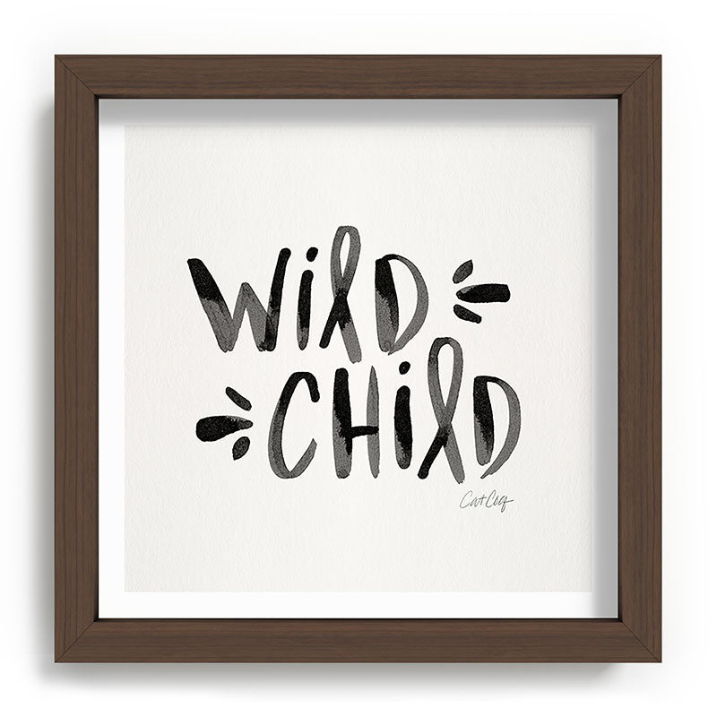 Wild Child - Black Framed Art Print Gallery Image 98