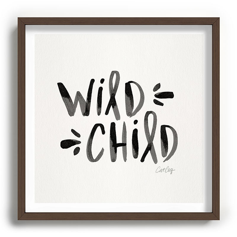 Wild Child - Black Framed Art Print Gallery Image 101
