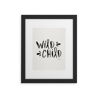 Wild Child - Black Framed Art Print Gallery Image 44