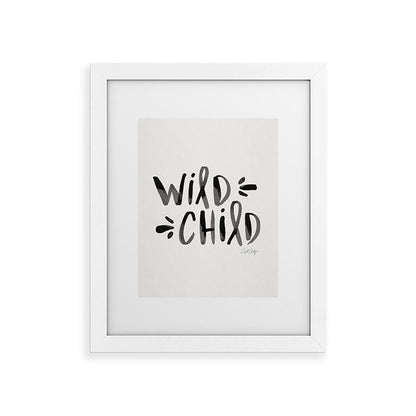 Wild Child - Black Framed Art Print Gallery Image 69