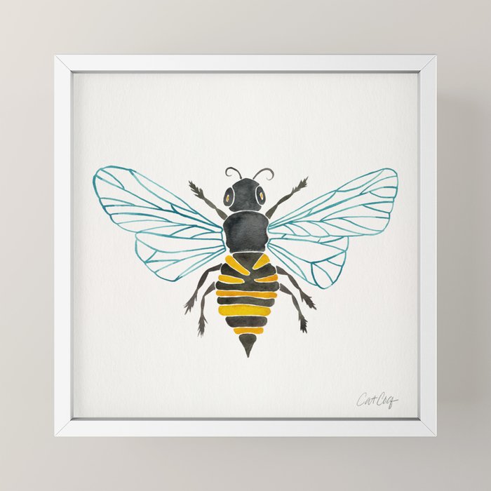 Honey Bee Mini Art Print Gallery Image 4