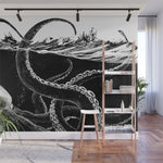 Kraken Rules the Sea Wall Mural Gallery Image 1