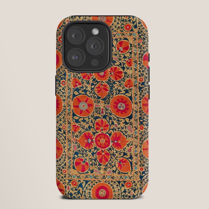 Kermina Suzani Uzbekistan Print iPhone Case Gallery Image 11