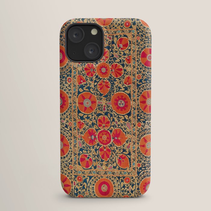 Kermina Suzani Uzbekistan Print iPhone Case Gallery Image 17