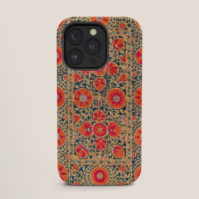 Kermina Suzani Uzbekistan Print iPhone Case Gallery Image 27