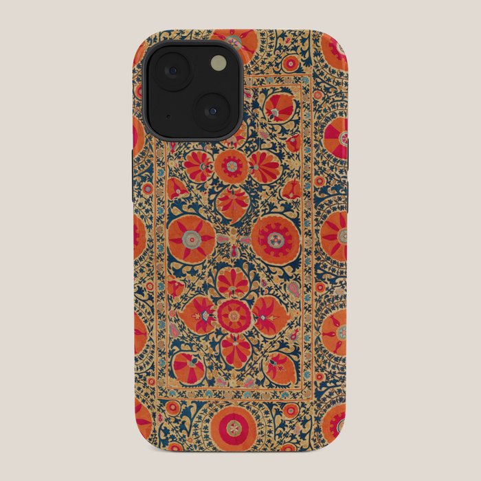 Kermina Suzani Uzbekistan Print iPhone Case Gallery Image 34