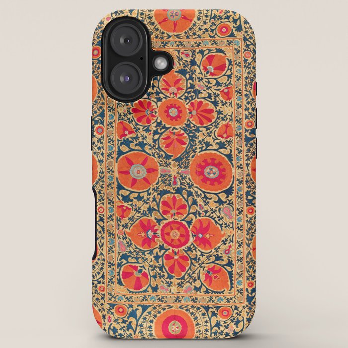Kermina Suzani Uzbekistan Print iPhone Case Gallery Image 5