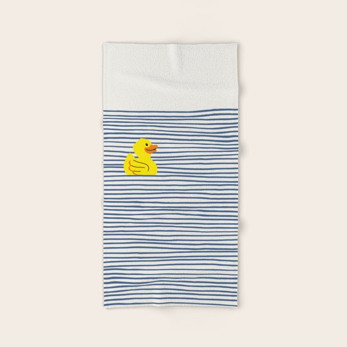 Yellow rubber ducky Bath Towel Gallery Image 2