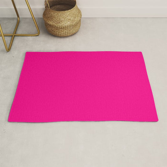SOLID FUSCHIA COLOR Rug Gallery Image 1