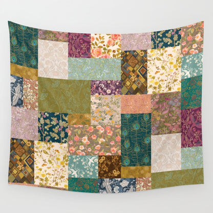Pashmina Patchwork Wall Tapestry Gallery Image 3
