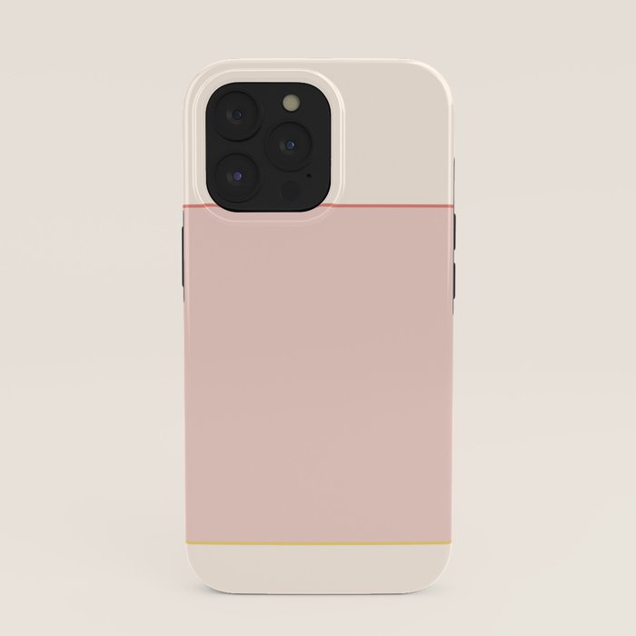 Subtle Spring Color Block - Soft Pink iPhone Case Gallery Image 39