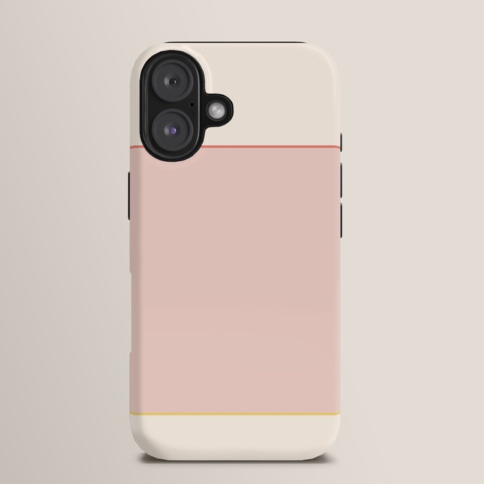 Subtle Spring Color Block - Soft Pink iPhone Case Gallery Image 13