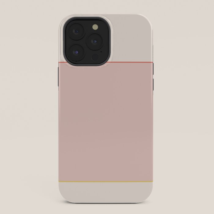Subtle Spring Color Block - Soft Pink iPhone Case Gallery Image 36