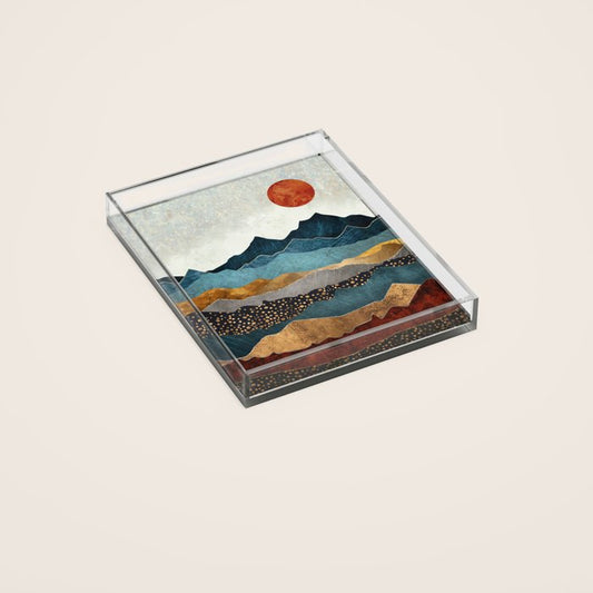 Amber Dusk Acrylic Tray Gallery Image 2