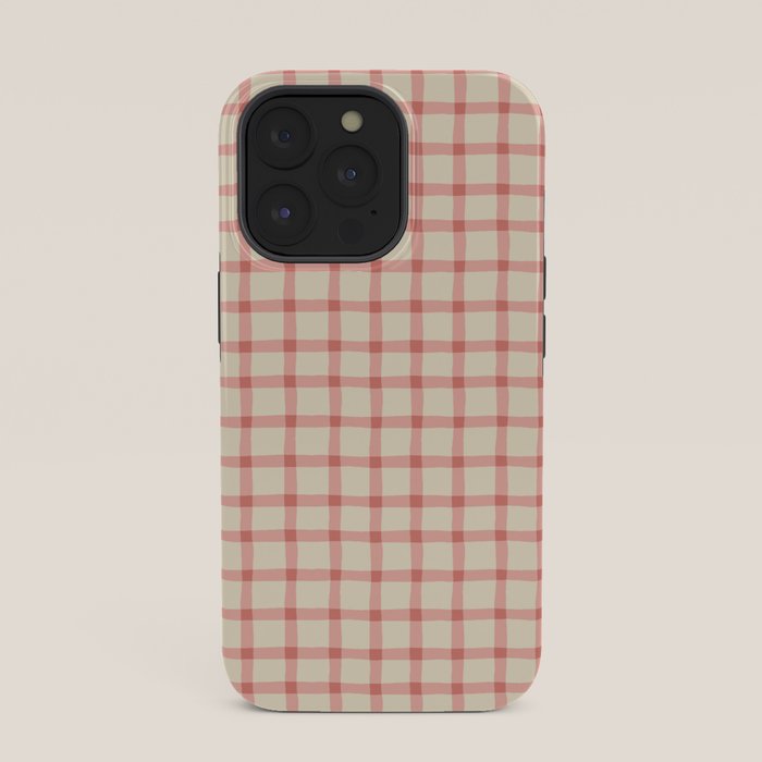 Strawberry Gingham Pattern iPhone Case Gallery Image 35
