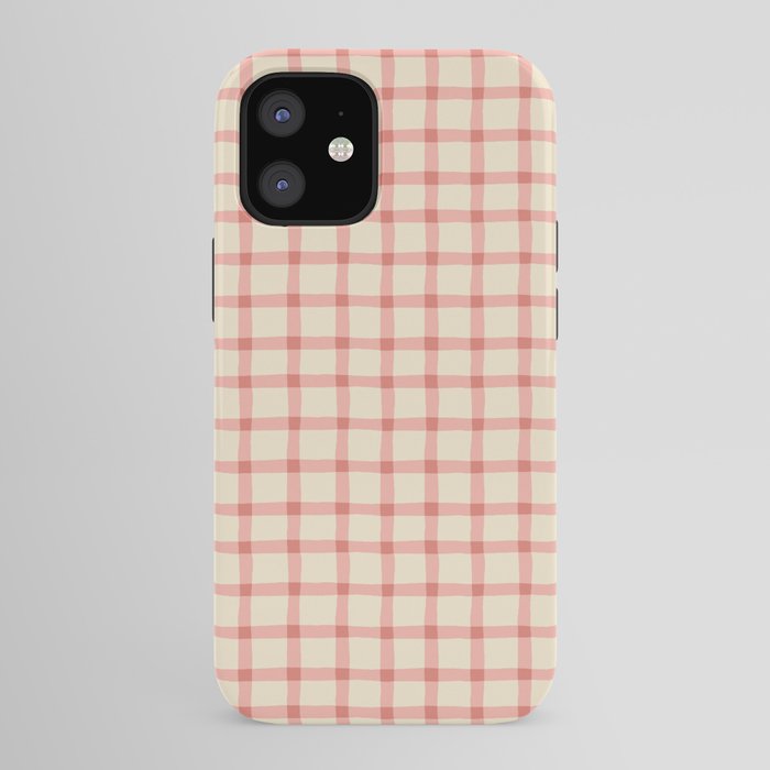 Strawberry Gingham Pattern iPhone Case Gallery Image 41
