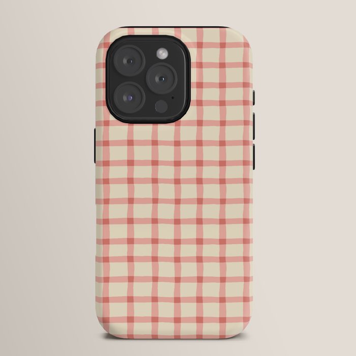 Strawberry Gingham Pattern iPhone Case Gallery Image 15
