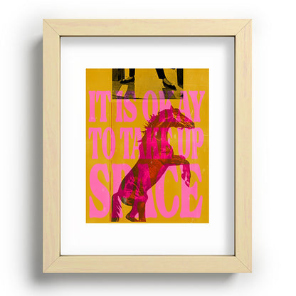 Take Up Space Framed Art Print Gallery Image 69